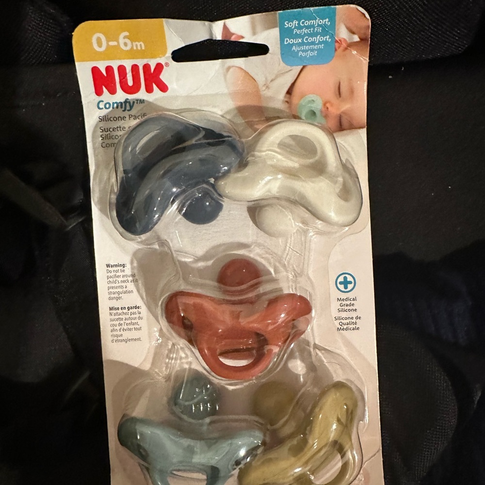Nuk brand pacifiers